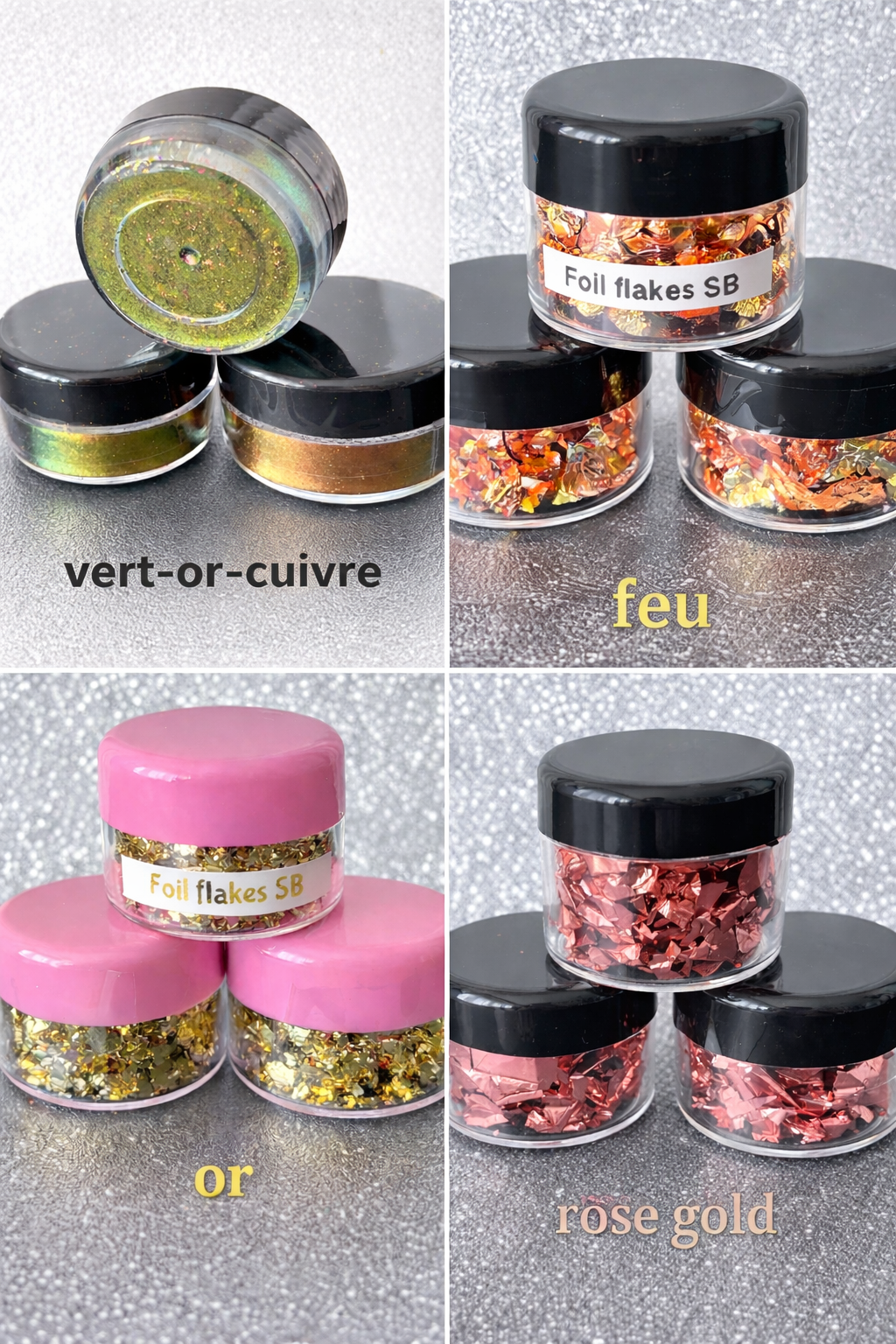 Foil flakes