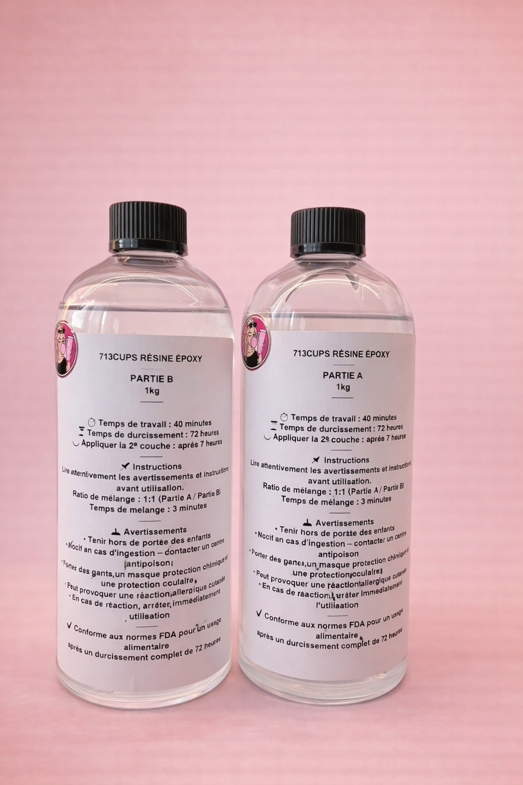 Résine epoxy spéciale tumbler