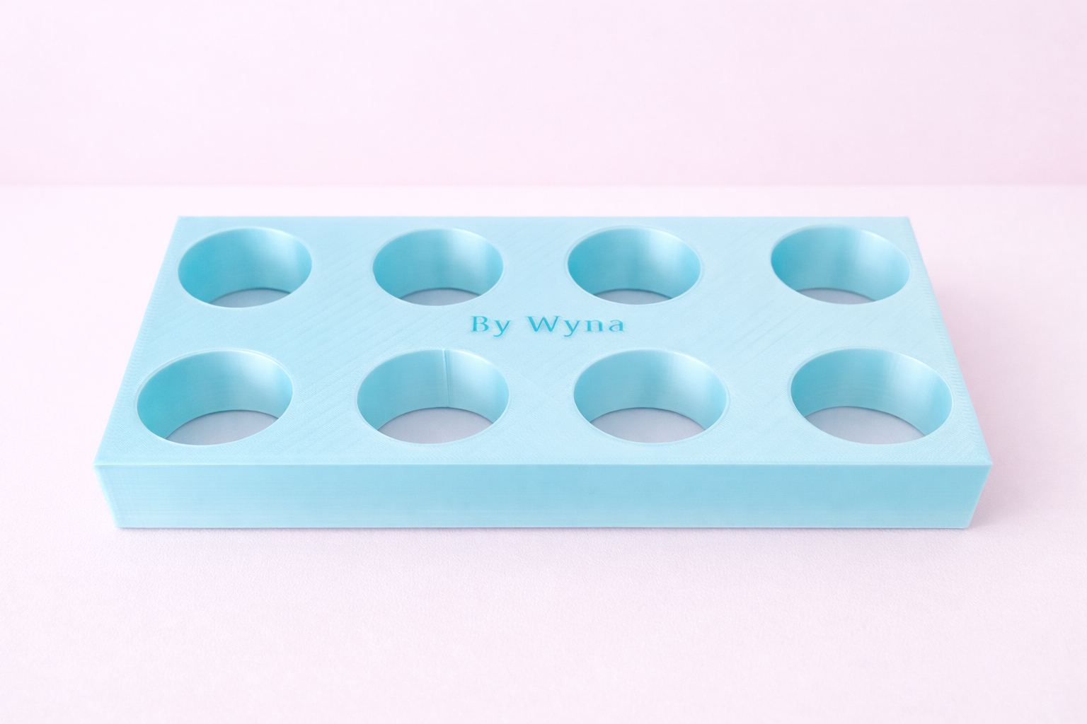 Support de verre résine