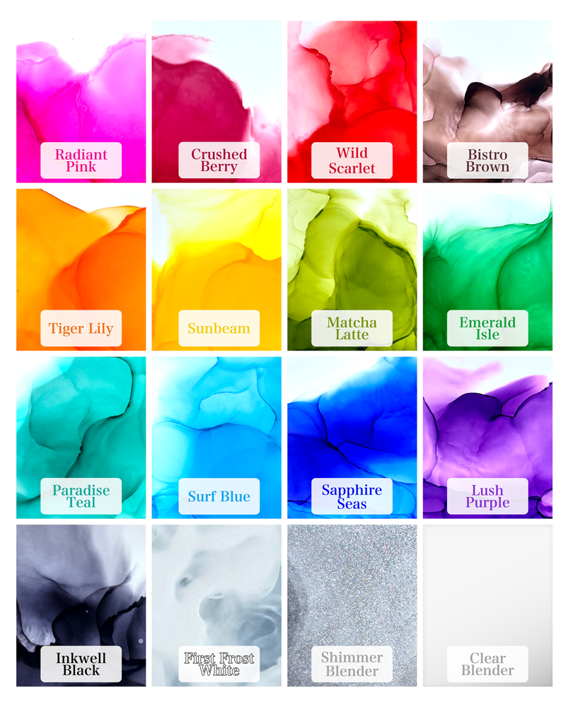 T-Rex inks starter palette 16x20 ml