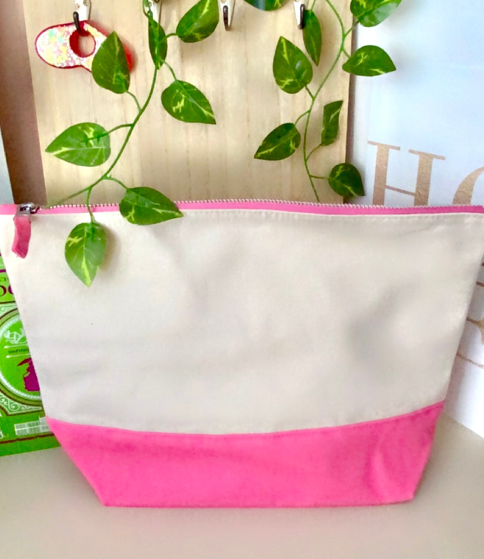 Pochette coton personnalisée