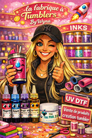 Acompte Vente live sale! Découvre tous les produits pour créer tes Tumblers!