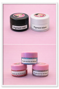 Pigment et effet pailleté pour résine