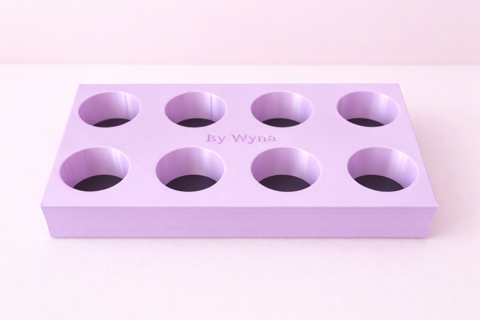 Support de verre résine