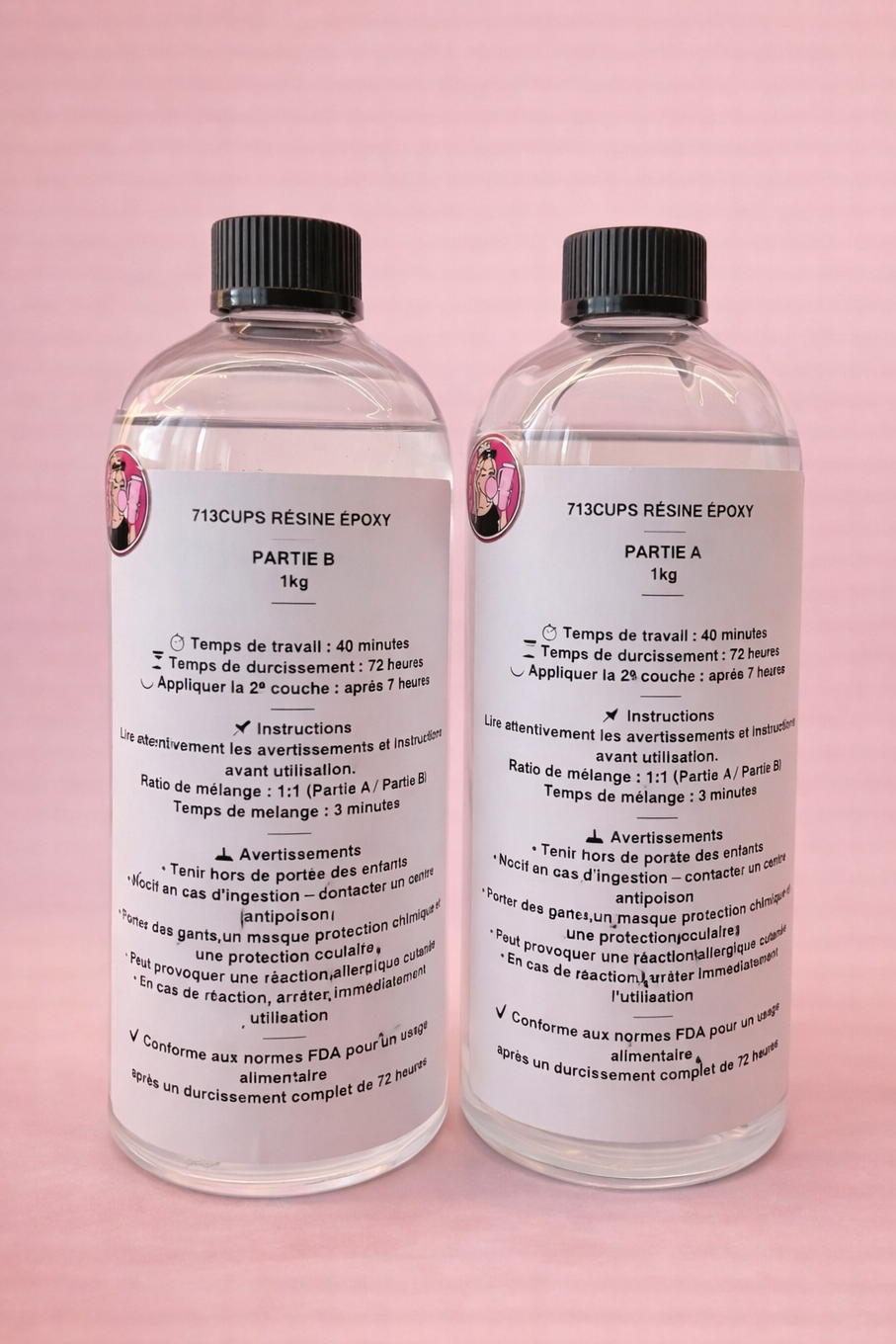 Résine epoxy spéciale tumbler