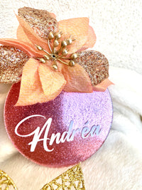 Boule de Noël Pailletée!