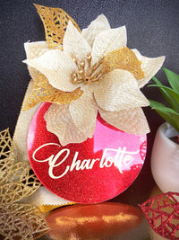 Boule de Noël Pailletée!