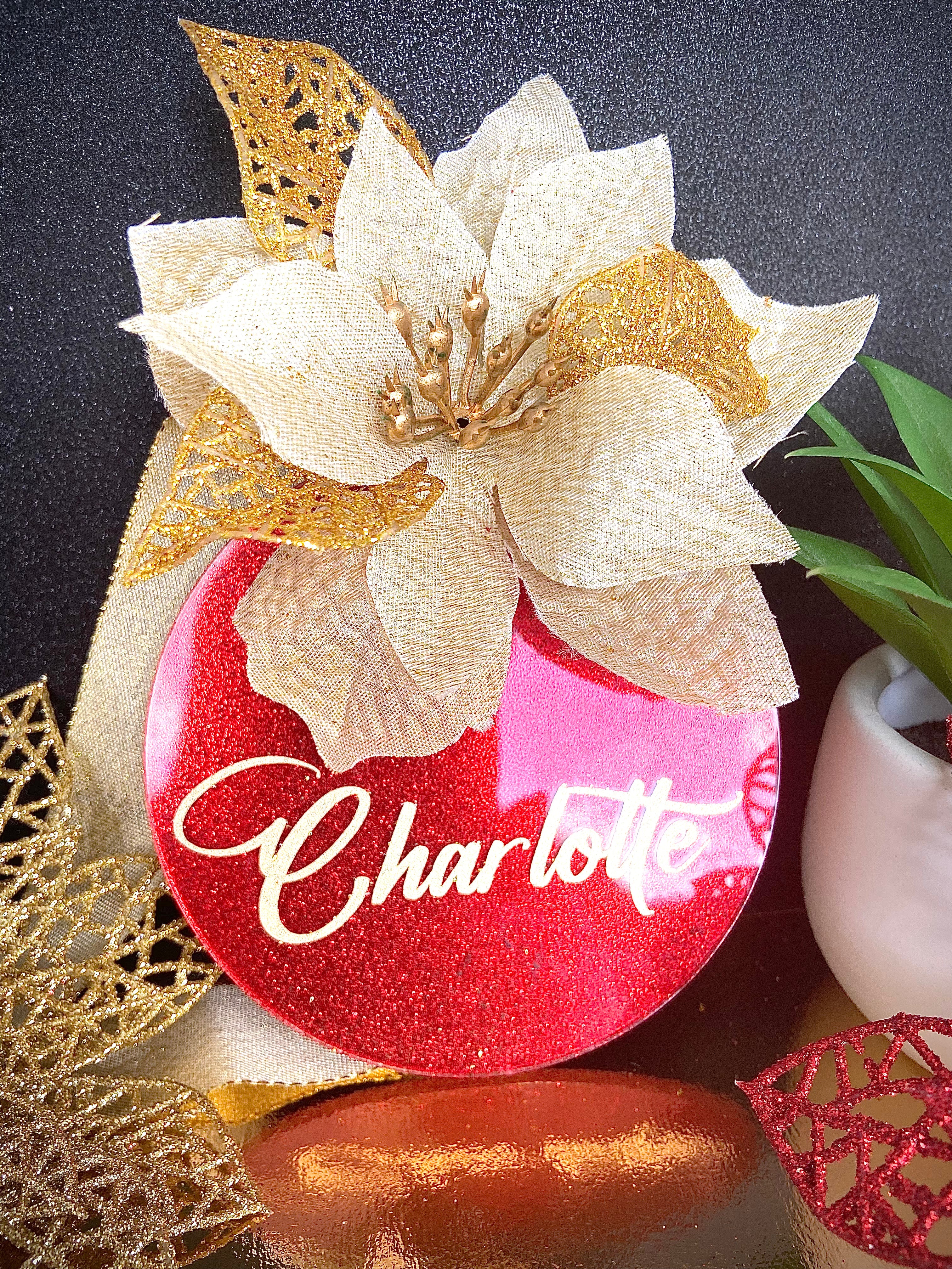 Boule de Noël Pailletée!