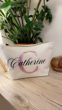 Pochette coton personnalisée