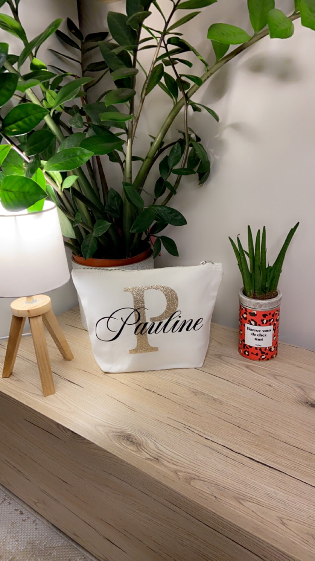 Pochette coton personnalisée